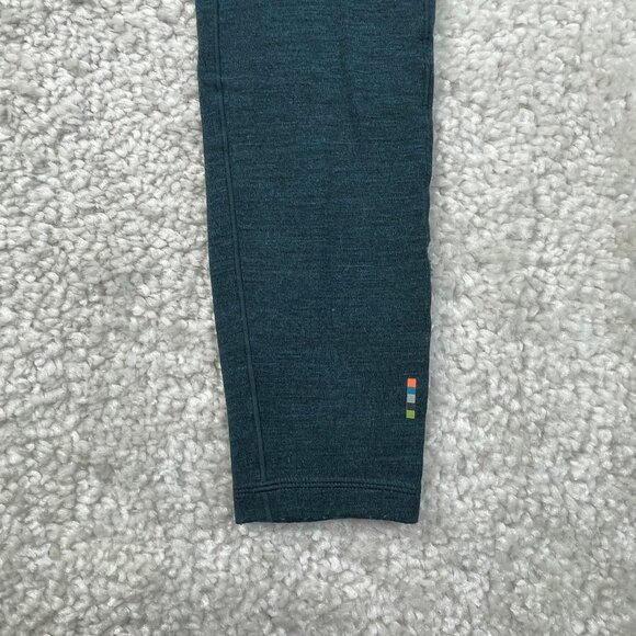 Smartwool Merino 250 Base Layer Legging Deep Teal Green Heather - Picture 7 of 11